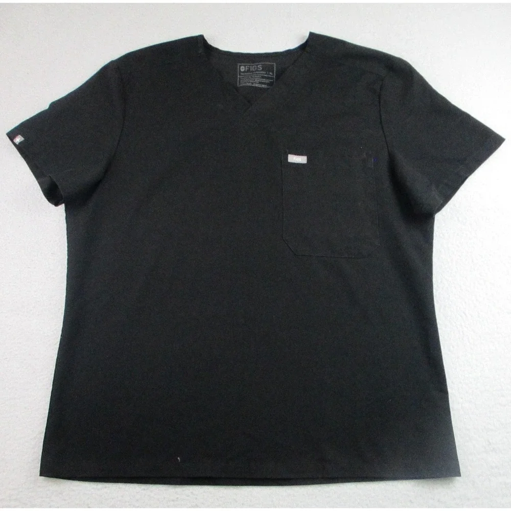 FIGS Technical Collection Scrub Set Mens‎ XL Shirt Large Pants Medical Uniform